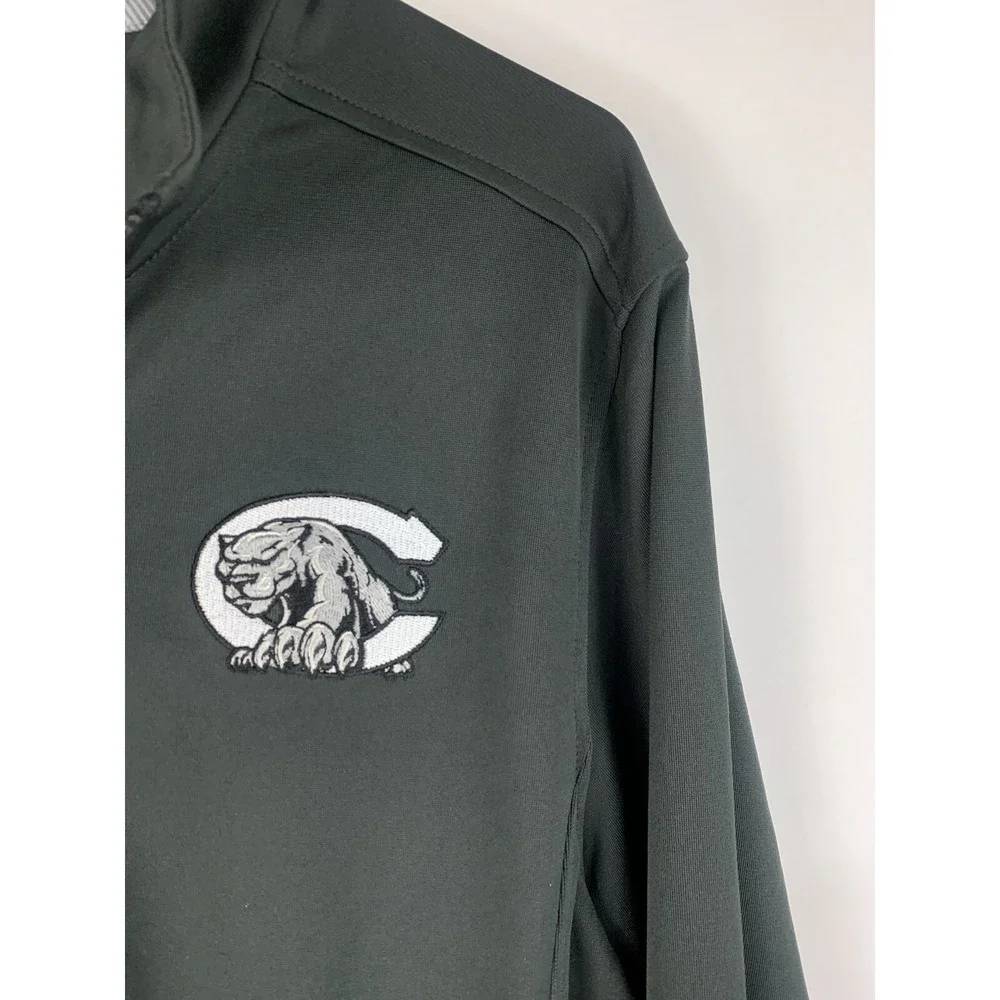 NWT Asics Unisex Large Wildcats Centralia School Full Zip Long Sleeve Jacket - Picture 4 of 8